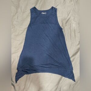ZYIA Navy Sleeveless Tank Top